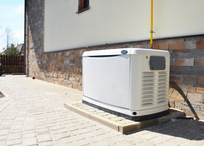 Generator with Weather Protection Cover