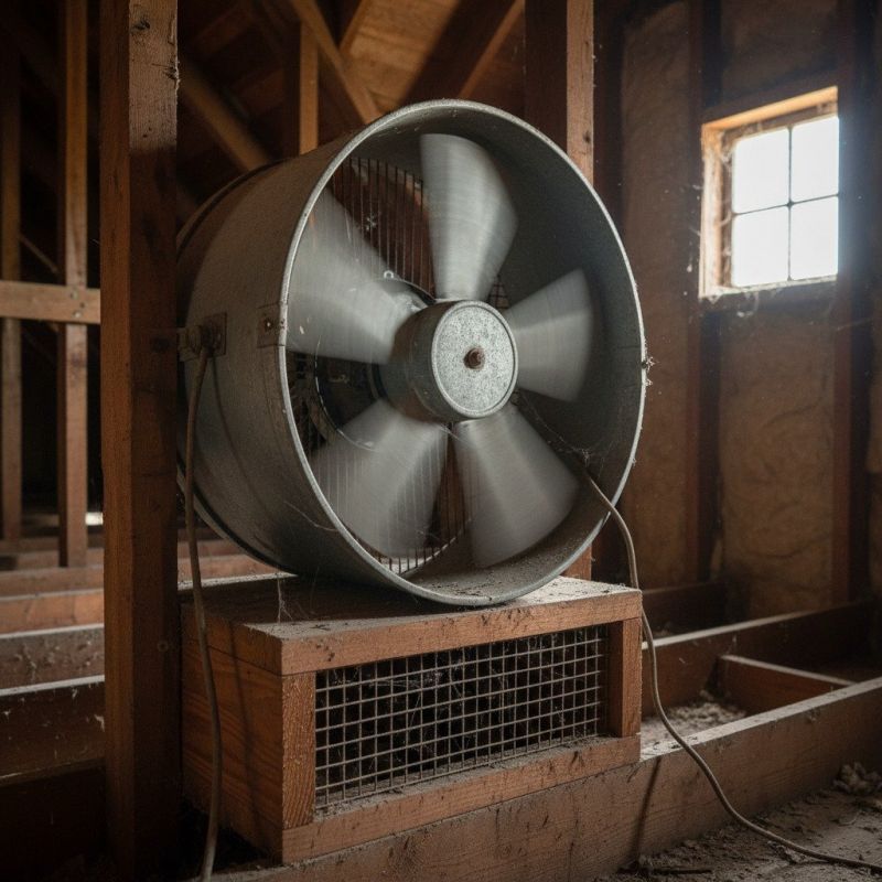 Roof Fan Installation in Heber City, UT